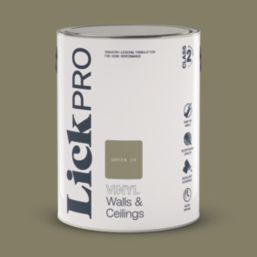 LickPro  5Ltr Green 19 Vinyl Matt Emulsion  Paint
