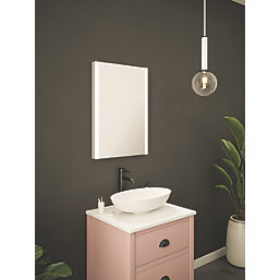 Light Tech Mirrors Kendall Rectangular Illuminated LED Mirror With 2000lm LED Light 500mm x 700mm