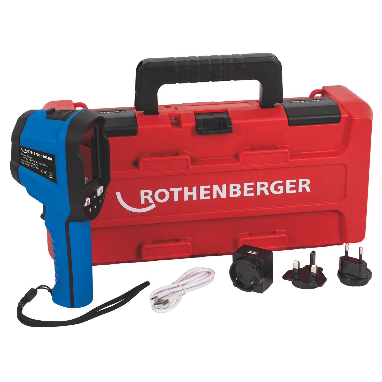 Rothenberger RO TCAM Thermal Imaging Camera 2.8" Colour Screen (720VG)