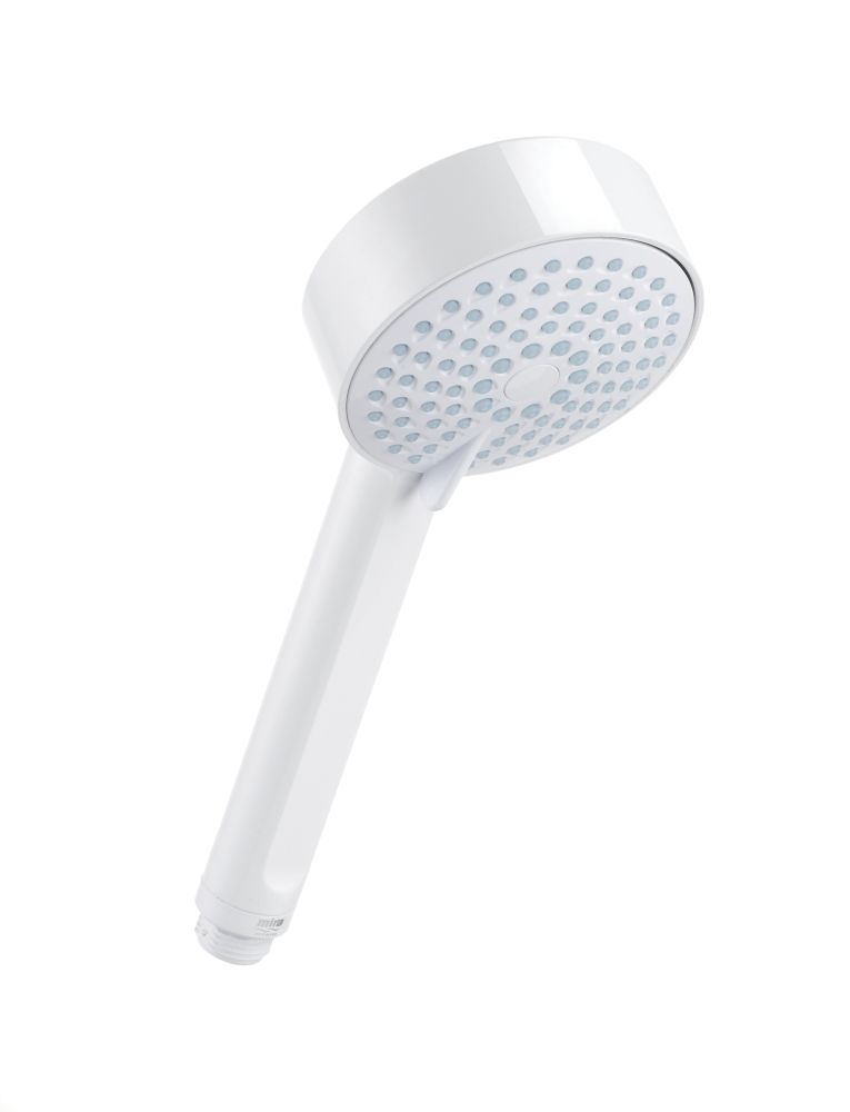 Mira Beat Shower Handset White 90mm x 280mm Screwfix