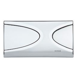 Fluidmaster Schwab Targa 227719 Dual-Flush Flushing Plate Gloss Chrome