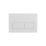 Dual Water-Saving Low Volume Flush Rectangular Flushing Plate White
