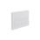 Dual Water-Saving Low Volume Flush Rectangular Flushing Plate White