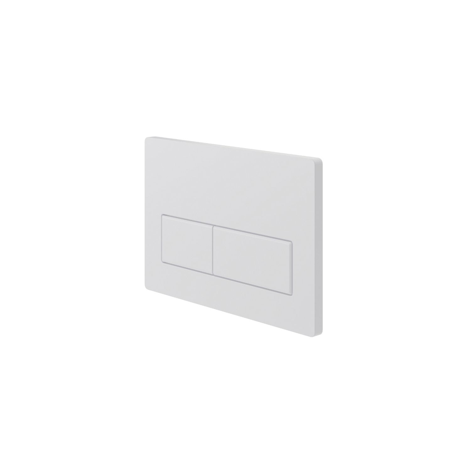 Dual Water-Saving Low Volume Flush Rectangular Flushing Plate White (721AE)