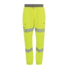 Regatta Hi-Vis Prolite Stretch Joggers Yellow Small 29.5" W 31" L