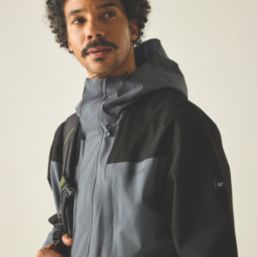Regatta Freesdale Waterproof Jacket Dark Storm / Black Large Size 48.8" Chest