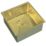 ETAL Elite 1 Bowl Stainless Steel Inset / Undermount Kitchen Sink Brushed Brass 440mm x 205mm