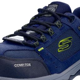 Skechers Greetah Size 12 Navy Black Waterproof Safety Trainers Screwfix