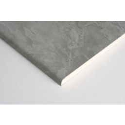 Splashwall Scafell Slate Postformed Bathroom Wall Panel Stone Grey 2420mm x 1200mm x 10mm