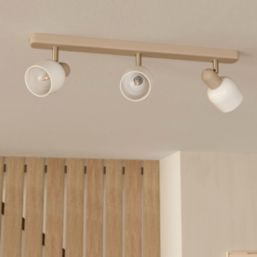 Eglo Corato 3-Light Ceiling Light Sandy/White