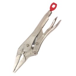 Milwaukee Flat Jaw Long Nose Locking Pliers 9