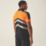 Regatta Hi-Vis X-Pro Polo Shirt Black/Orange Medium 40" Chest