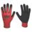 Site  Gloves Red / Black Medium