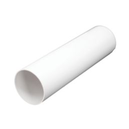 FloPlast  Round Downpipes White 68mm x 2.5m 6 Pack