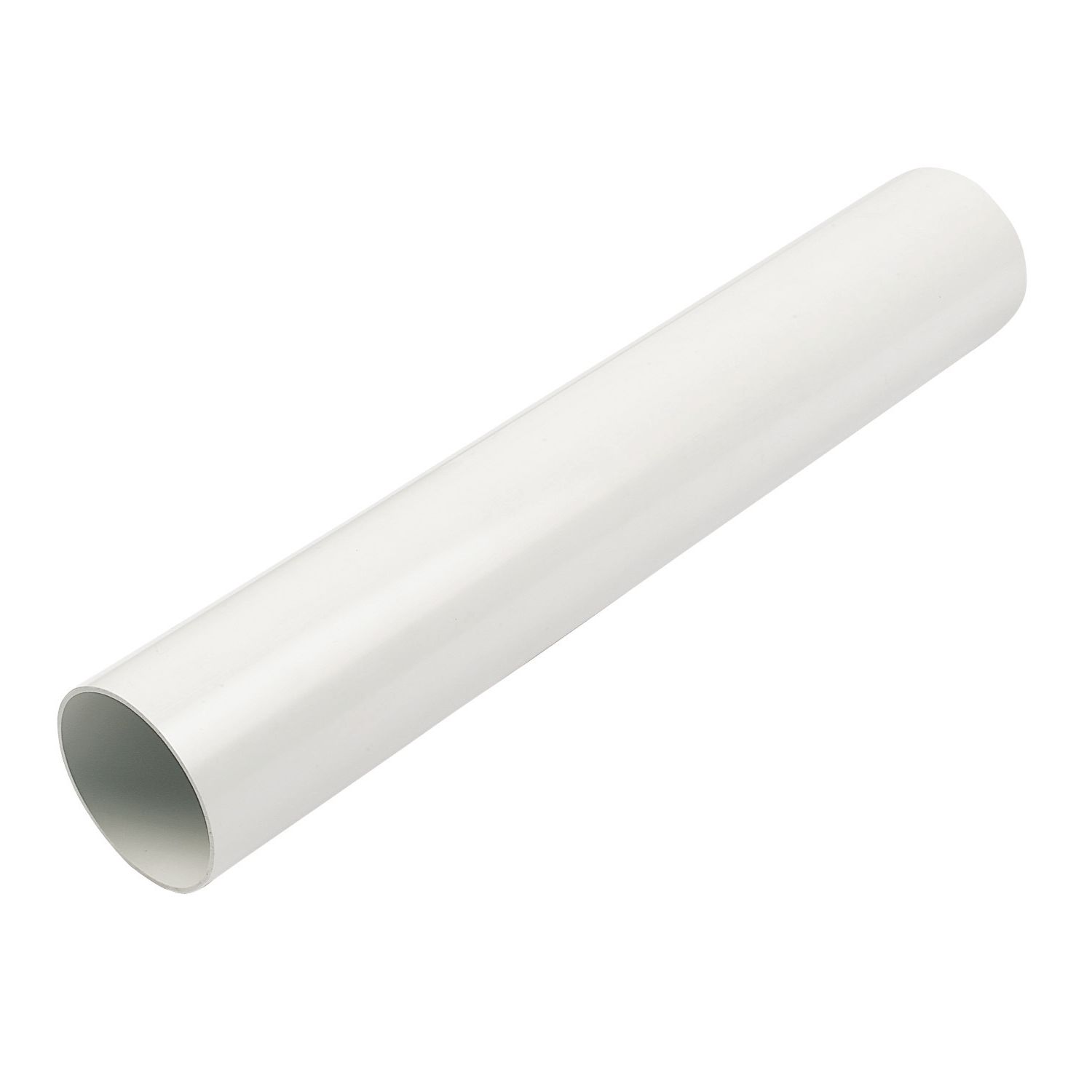 FloPlast Round Downpipes White 68mm x 2.5m 6 Pack (72260)