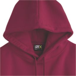 Pro RTX  Hoodie Burgundy X Large 44 / 47" Chest