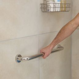 Glomma Straight Household Grab Rail Polished Chrome 600mm