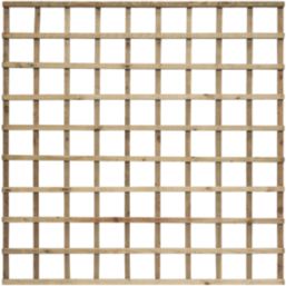 Rowlinson  Softwood Square Trellis 6' x 6' 3 Pack