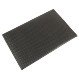 COBA Orthomat Diamond Anti-Fatigue Floor Mat Black 0.9m x 0.6m x 9mm