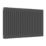 Reina 600mm x 1010mm 4463BTU Anthracite Horizontal 3 Column Radiator