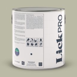 LickPro  2.5Ltr Green 01 Vinyl Matt Emulsion  Paint