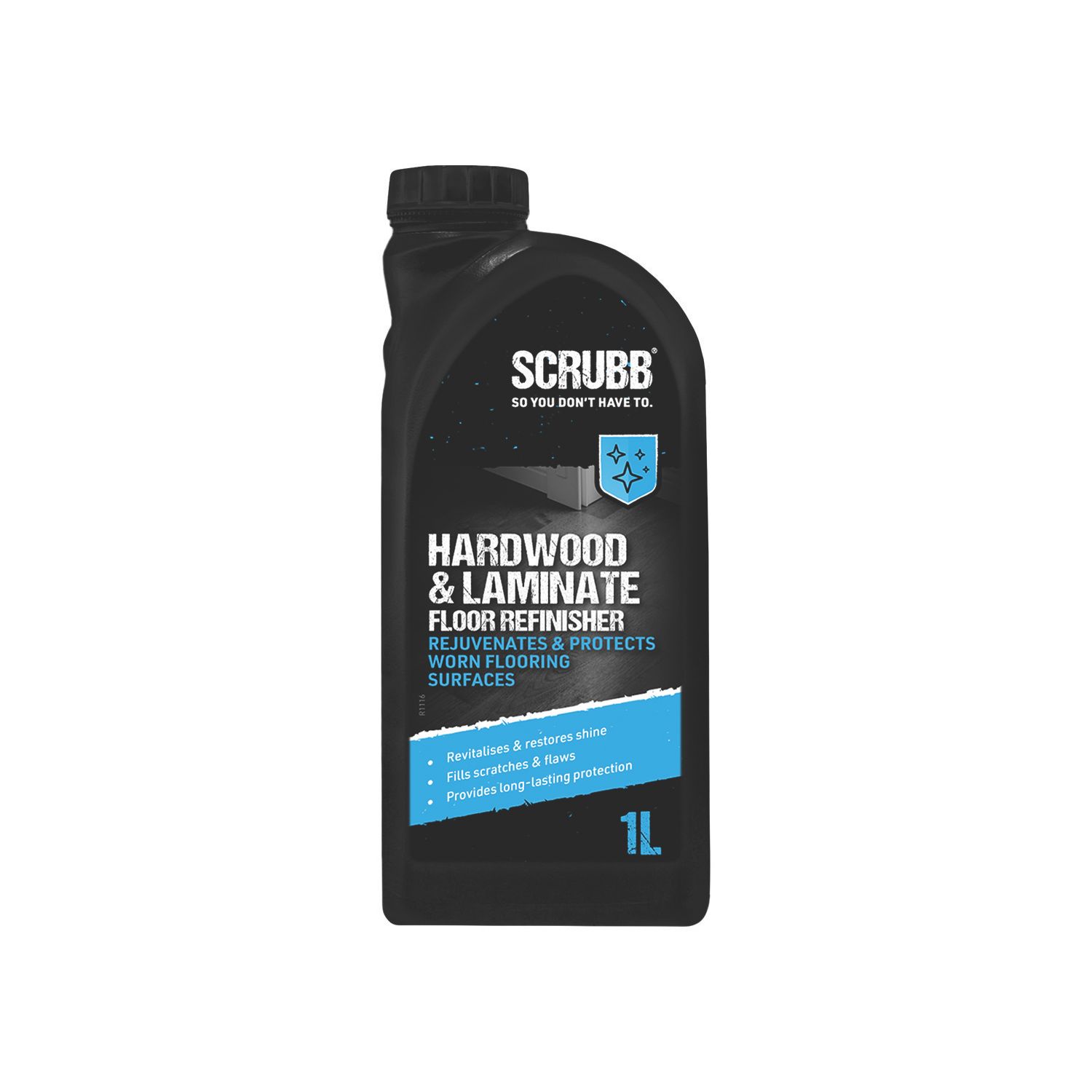 Scrubb Hardwood & Laminate Floor Refinisher 1Ltr (722VE)