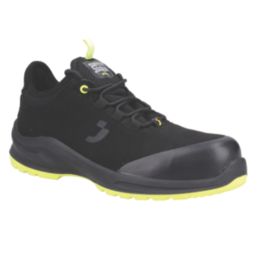 Safety Jogger Modulo S3S Low Size 4  Black  Water-Resistant  Safety Trainers