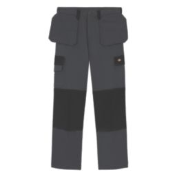 Dickies Everyday Work Trousers with Holster Pockets Black 30" W 34" L