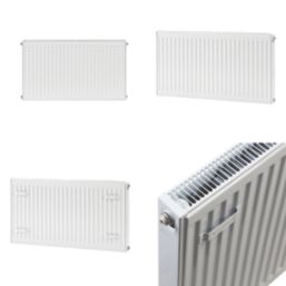 Flomasta 500mm x 1000mm 3920BTU White Type 21 Convector Radiator