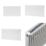 Flomasta 500mm x 1000mm 3920BTU White Type 21 Convector Radiator