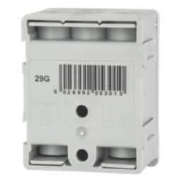 Lewden 100A 5-Way 2.5-35mm² Connector Block Grey