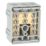 Lewden 100A 5-Way 2.5-35mm² Connector Block Grey