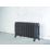 Arroll 470mm x 914mm 3378BTU Black Cast Iron 3 Column Radiator