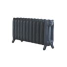 Arroll 470mm x 914mm 3378BTU Black Cast Iron 3 Column Radiator
