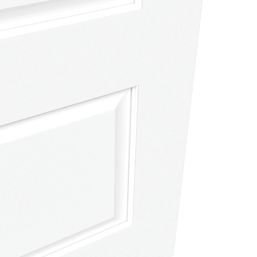 Green & Taylor  Satin Painted White Wooden 2-Panel Internal Fully-Finished Door 1981mm x 610mm