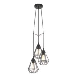 Eglo Tarbes Pendant Light Black
