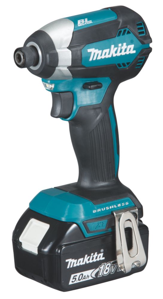 Makita dlx2173tj 18v lxt brushless cordless combi drill & impact driver twin pack discount 2 x 5.0 ah