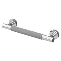 Cassellie Straight Household Grab Bar With Rubber Grips Chrome 300mm