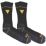 DEWALT Pro Comfort Work Socks Black/Grey/Yellow 7-12 1 Pair