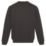 Regatta Pro Crew Neck Sweatshirt Black Medium 40" Chest