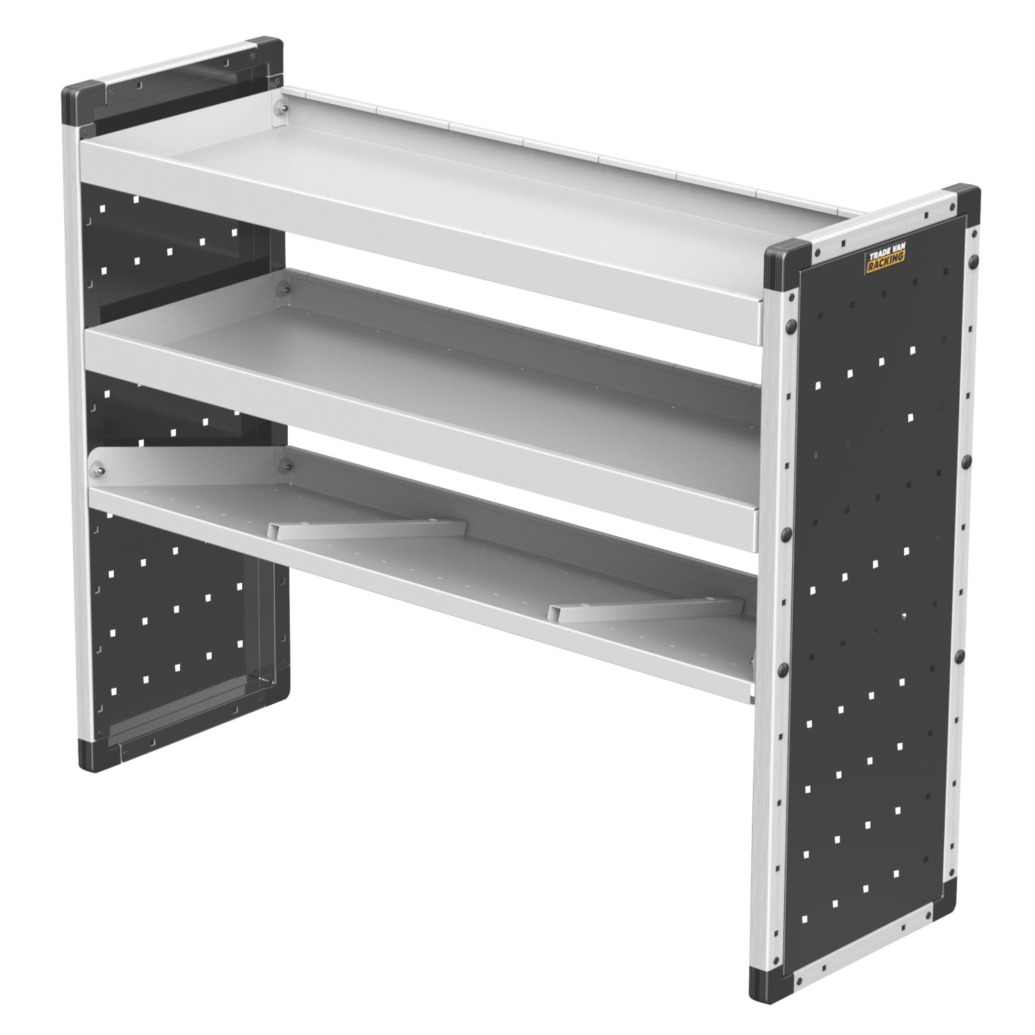 Van Guard Universal Trade Van Racking Unit (2 Straight & 1 Angled Shelves) 1250mm x 381mm x 1009mm (723KP)