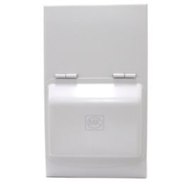 MK Sentry  4-Module 2-Way Populated High Integrity RCD Incomer Consumer Unit