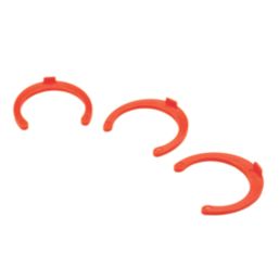 FloPlast FloFit+ Plastic Collet Clips Red 22mm 50 Pack