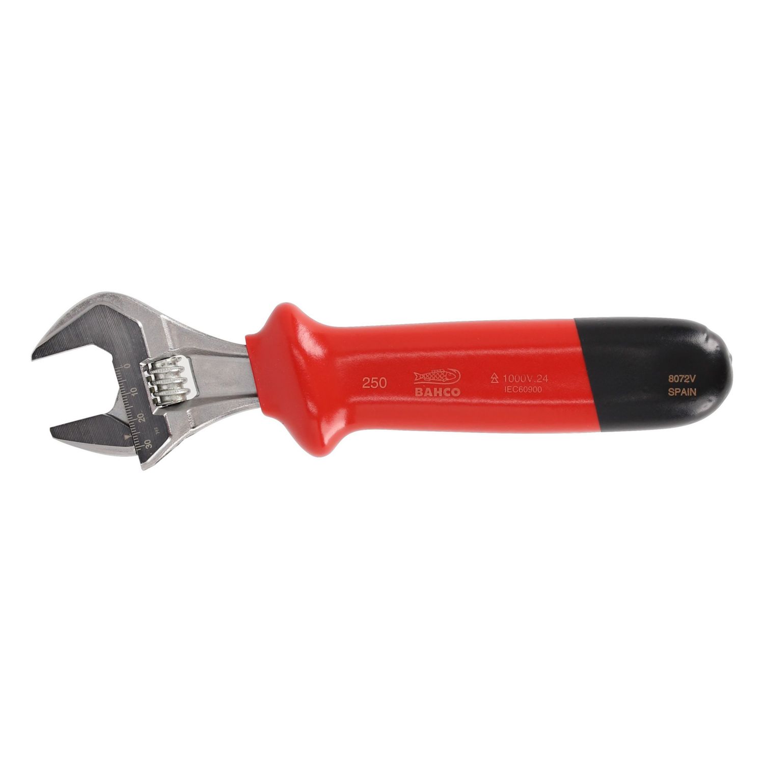 Bahco VDE Adjustable Wrench 10" (723RE)