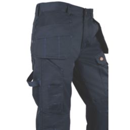 Dickies Redhawk Pro Trousers Navy Blue 36" W 34" L