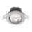 Calex SMD 220-240V 2700-6500K Adjustable Tilting Head  LED Smart Downlight With Variable White Light Steel 4.9W 345lm