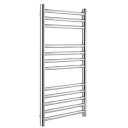 Towelrads 800mm x 500mm 583BTU Stainless Steel Flat Designer Towel Radiator
