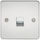 Knightsbridge  1-Gang Master Telephone Socket Polished Chrome