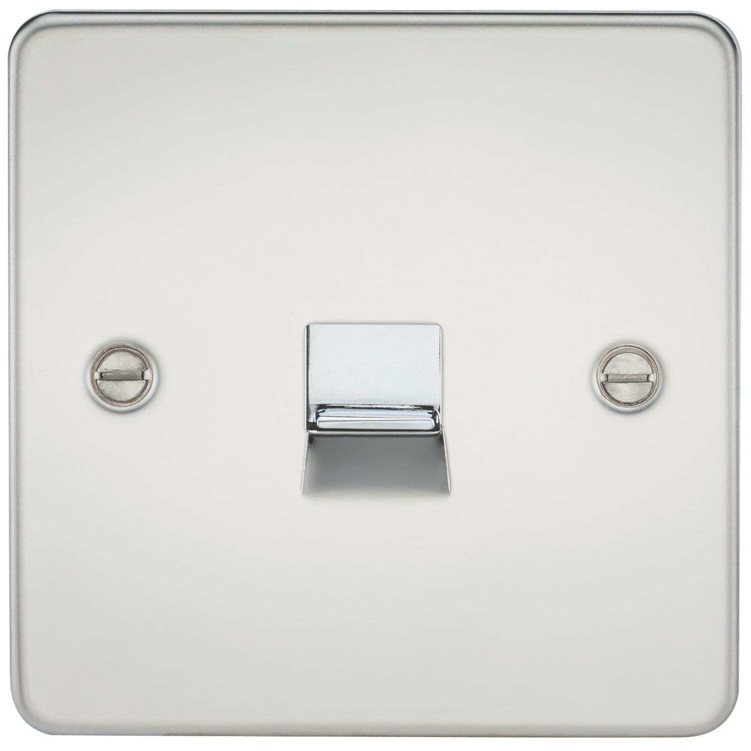 Knightsbridge 1-Gang Master Telephone Socket Polished Chrome (723TY)