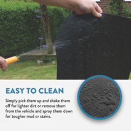 Car Mat Co. Peugeot Partner 2008 - 2018 Rubber Car Mats 2 Piece Set
